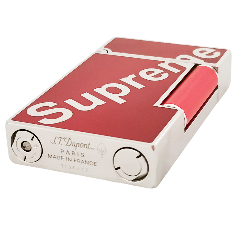 ST Dupont Lighter x Supreme Lighter Joint Name Series Red-Gold | Red-Silver#078