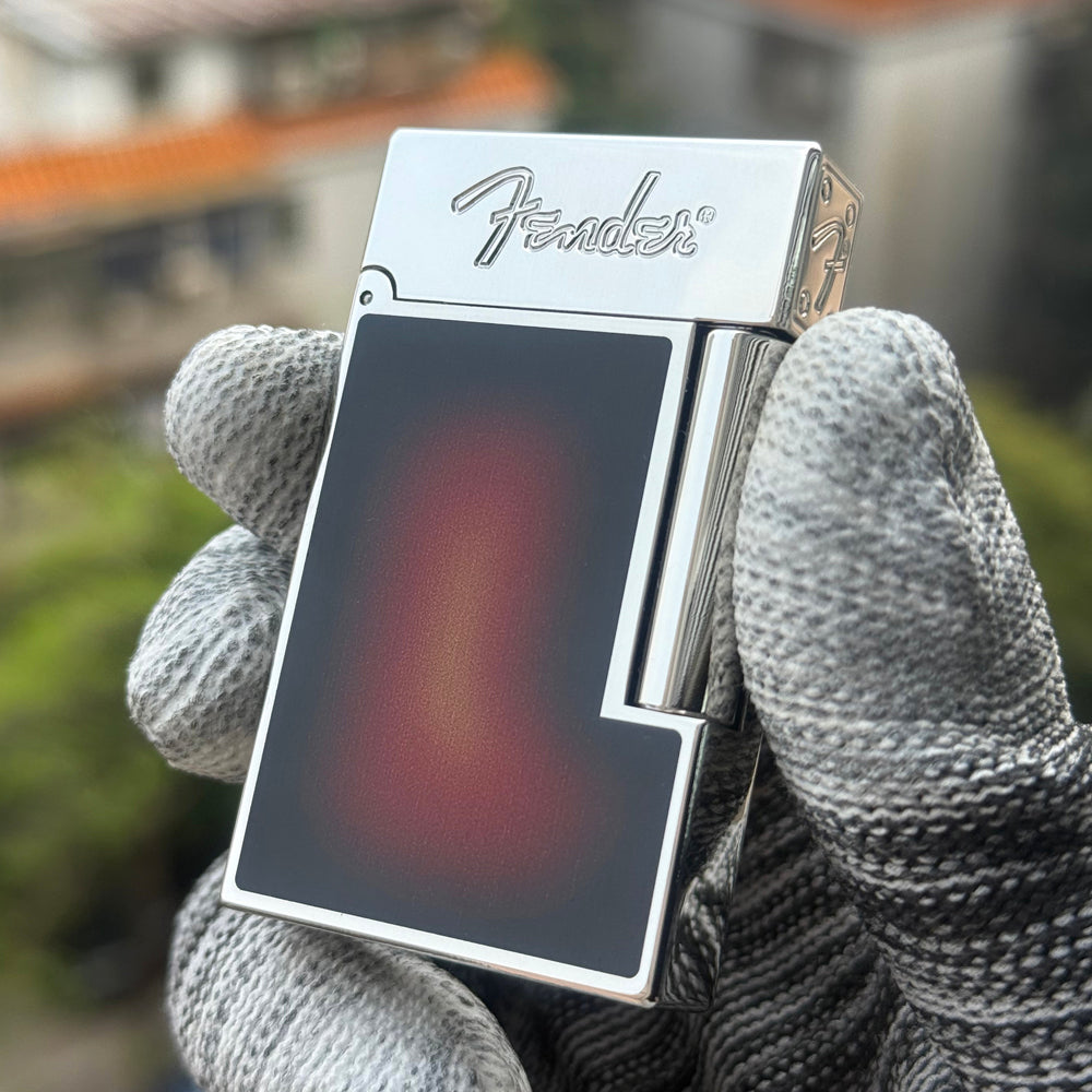 S.T. Dupont Ligne 2 Fender Anniversary Premium Silver Lighter#074