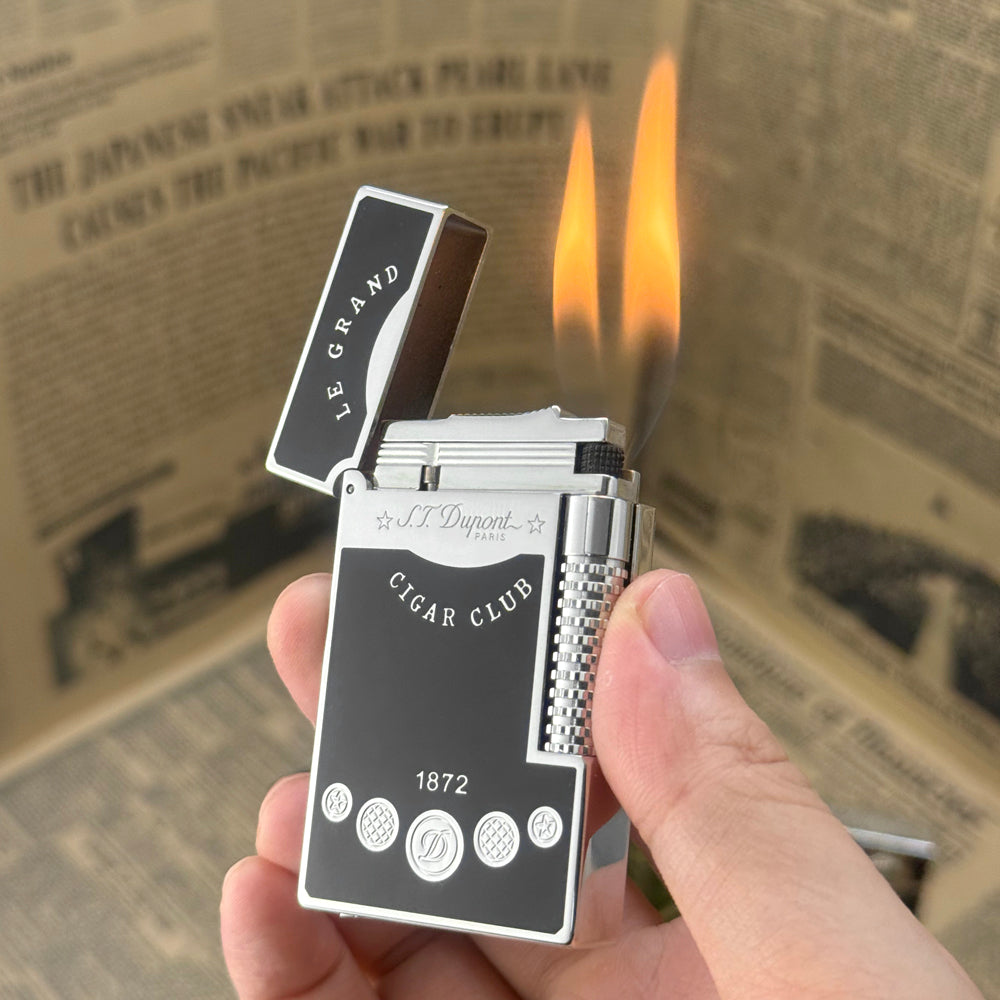 Double Flame S.T. Dupont Cohiba Club Edition Le Grand Ligne 2 Lighter #307