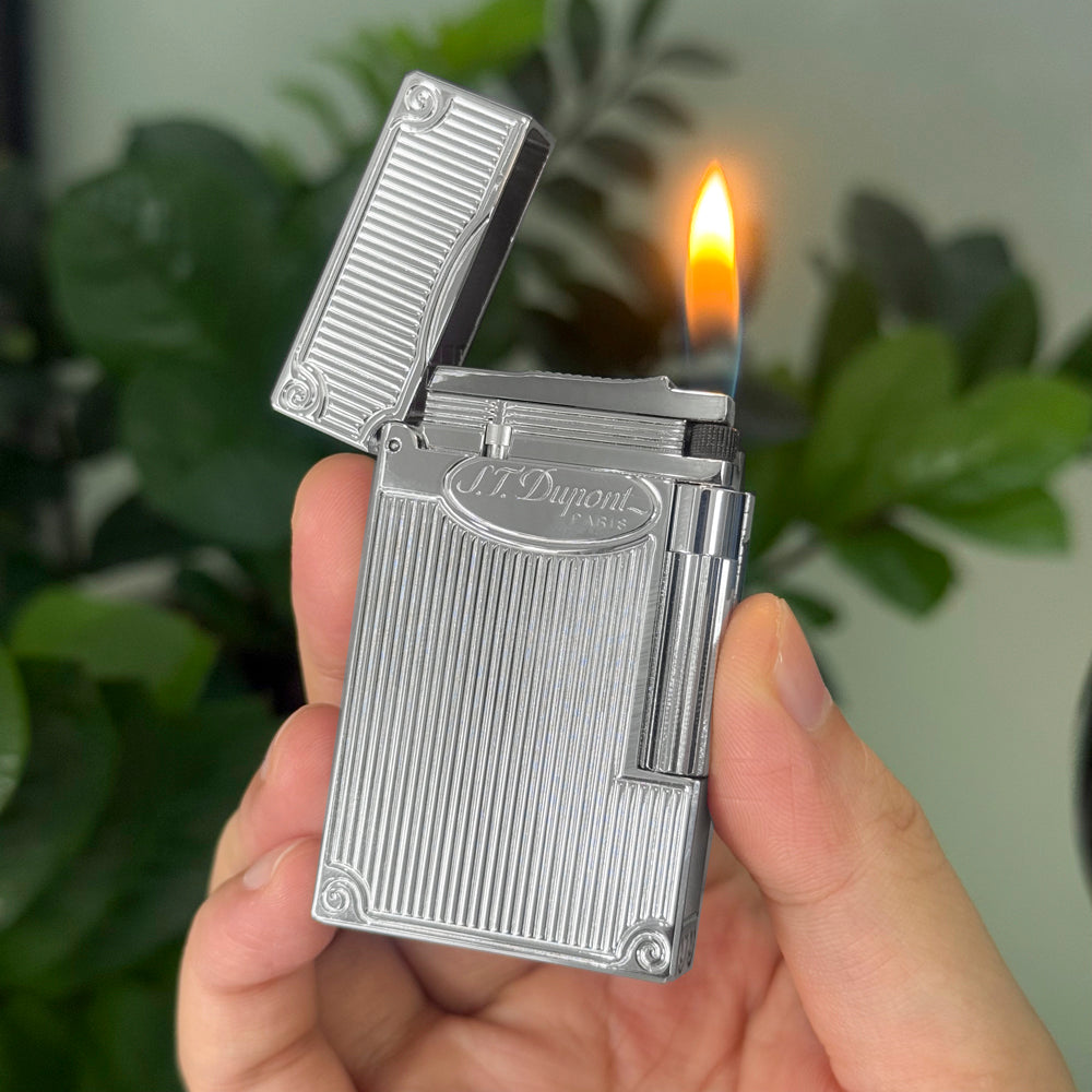 S.T. Dupont Ligne 2 Arabesque Lines Gas Lighter#136
