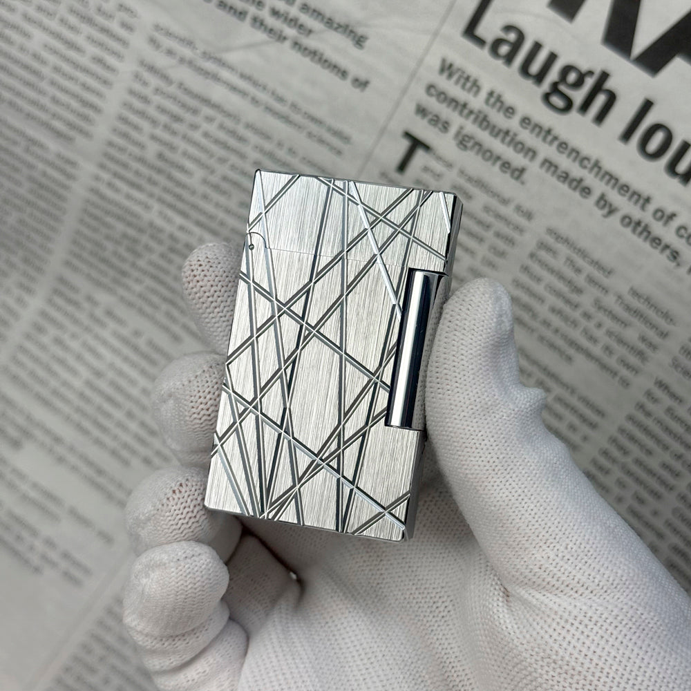 S.T. Dupont Ligne 2 Lighter Firelines Gold #044