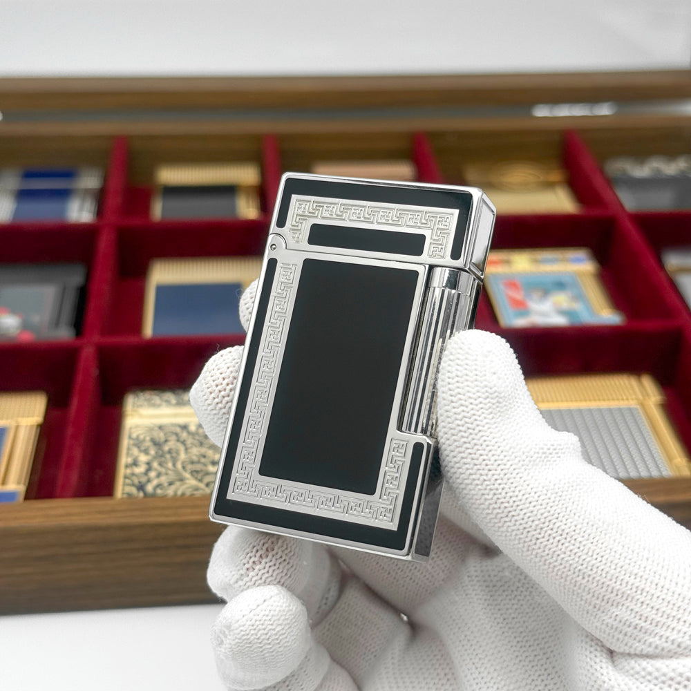 Classic Paint S T Ligne 2 Dupont Lighter Black Lacquer #066 Gold & Silver