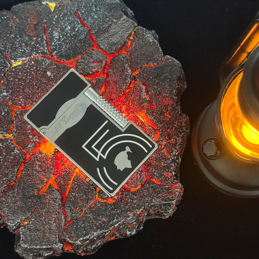 NEW DUPONT X COHIBA 55th Metal Lighter Lacquer Ping Sound #148