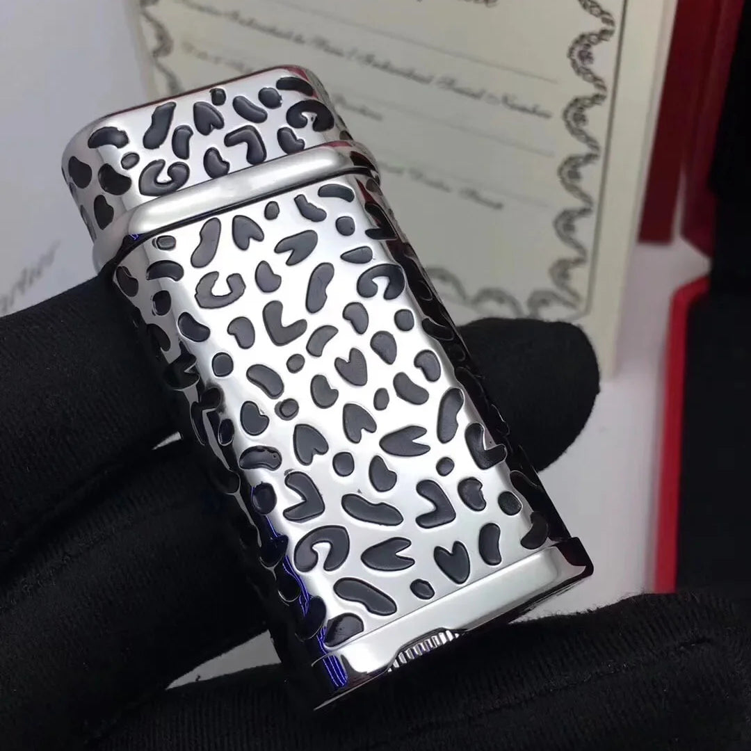 Cartier Limited Edition Leopard Print Lighter #008