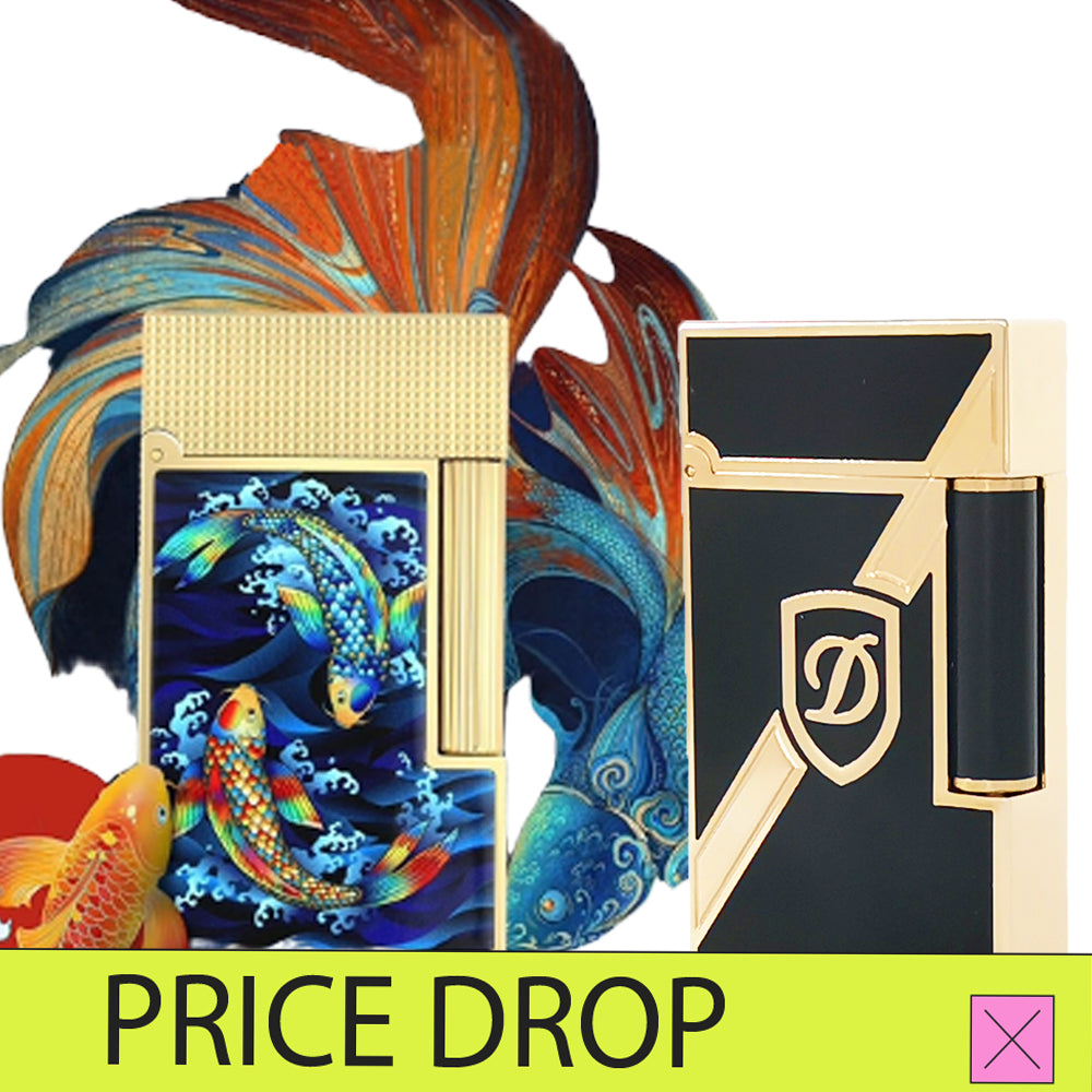 New Set Gold Koi Fish and Cyclops D Paint Lighter