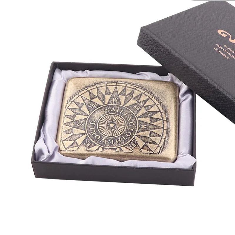 Metal Cigarette Case with Gift Box