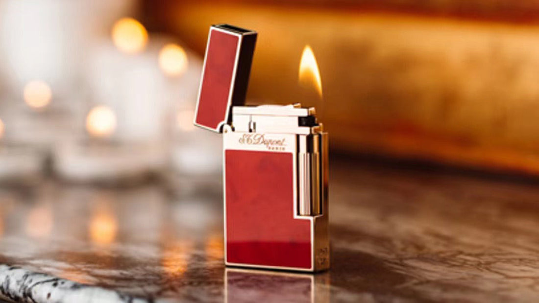 S.T. Dupont Limited Edition Atelier Gradient Chinese Lacquer Lighter