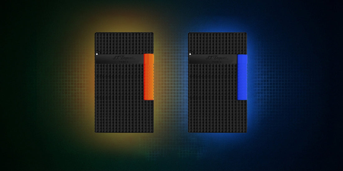 S.T. Dupont Le Grand Diamond Head Lighter Neon Colors Edition