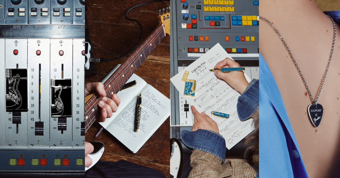 S.T. Dupont lighter x Fender lighter ignites a fiery tribute to guitar legends