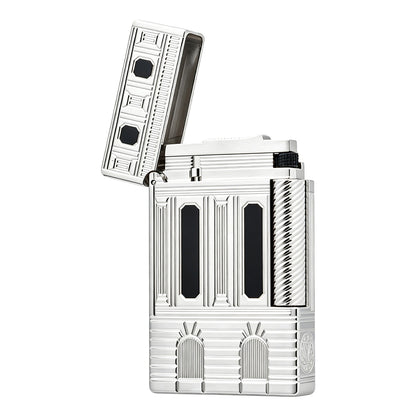 Retro Building Style Engraved ST Dupont Lighter #120