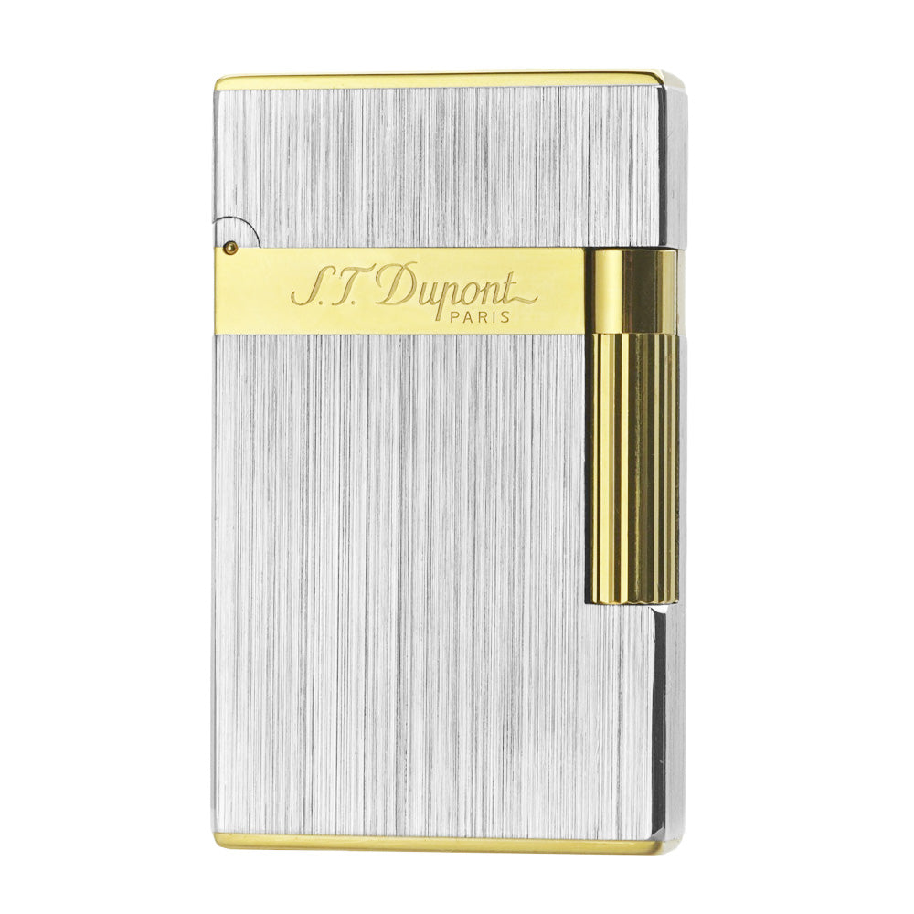 NEW Wide Brass Brushed S.T.Dupont Metal Lighter #113