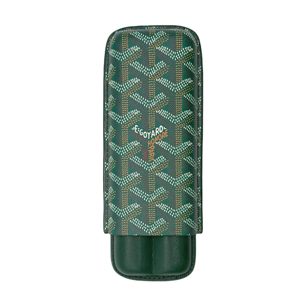 Goyard Luxury Cigar Case with Slot Holder