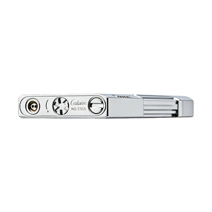 Calories Flame Wave Texture Slim Butane Lighter #303