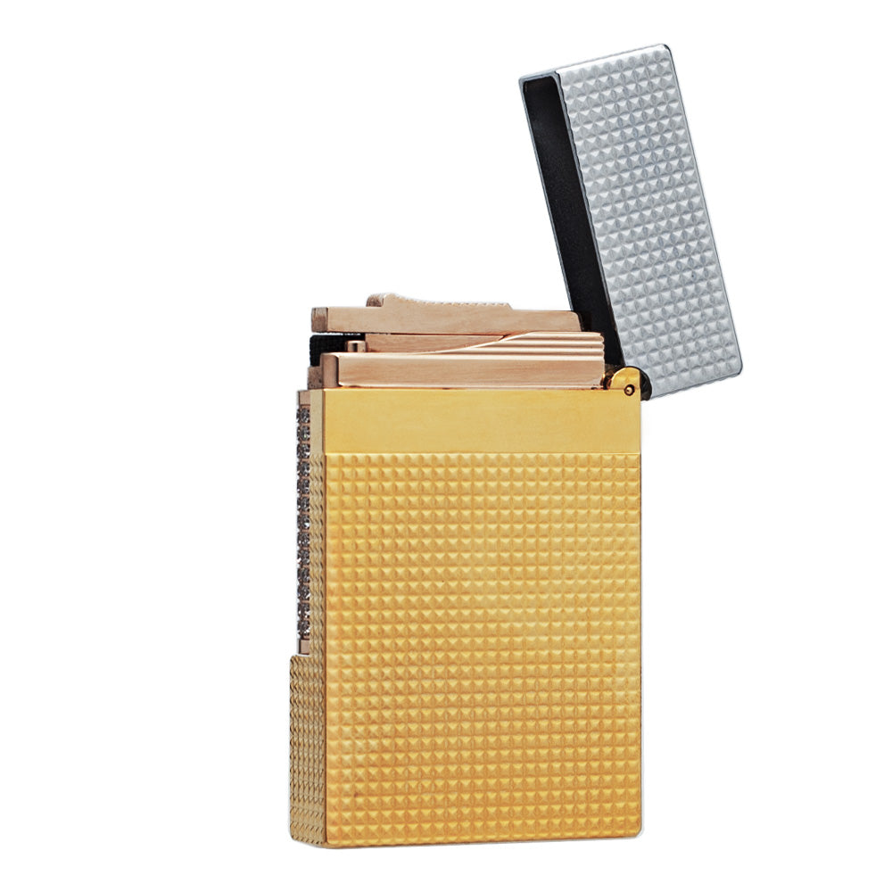 S.T. Dupont Lighter Ligne 2 150th Anniversary Limited  with Fully Diamond-set Roller#112