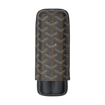 Goyard Luxury Cigar Case with Slot Holder