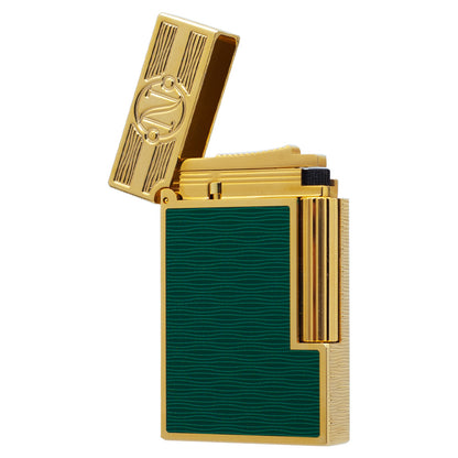 S.T. Dupont Ligne2 Green Pacific Lacquered Lighter