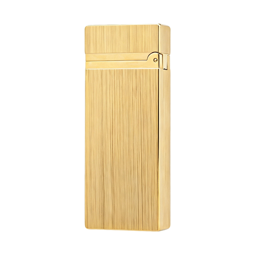 Dunhill Gold Brushed Rollagas Soft Flame Lighter