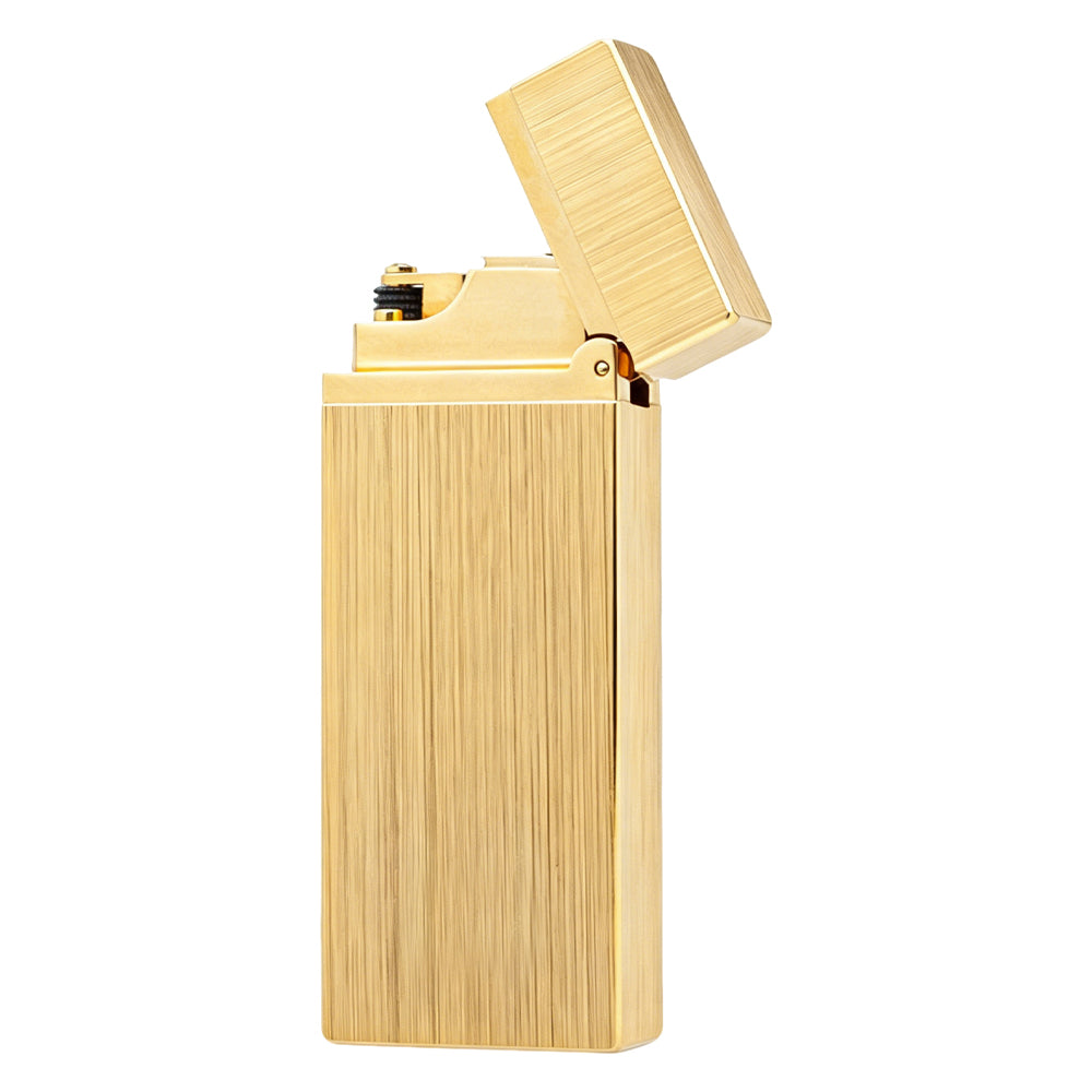 Dunhill Gold Brushed Rollagas Soft Flame Lighter