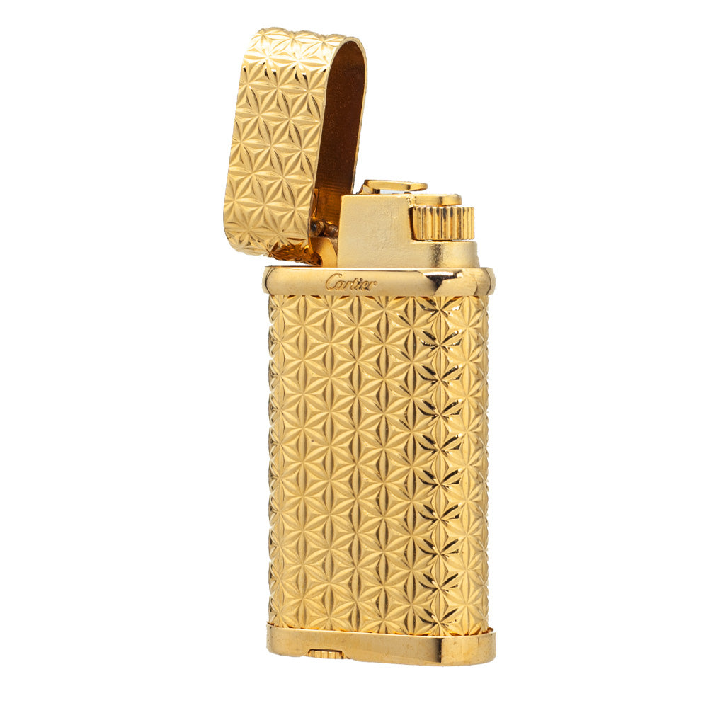 Cartier ライター カルティエ ライター ラグジュアリー ダイヤモンド彫刻 ポータブル