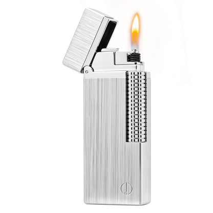 Dunhill Gold Brushed Rollagas Soft Flame Lighter