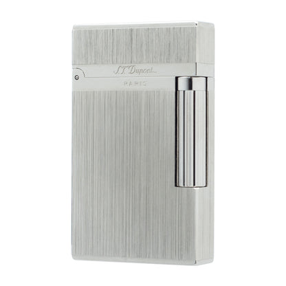 Brushed Metal ST Dupont Ligne 2 Lighter #014