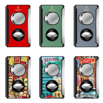 4-in-1 Cigar Cutter Stainless Steel Sharp Multi-function V-scissors Cigar