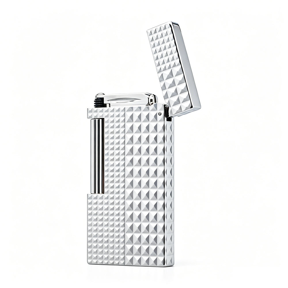 Calories Clous de Paris Texture Slim Butane Lighter #302