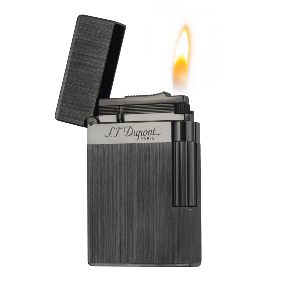 NEW Wide Brass Brushed S.T.Dupont Metal Lighter #113