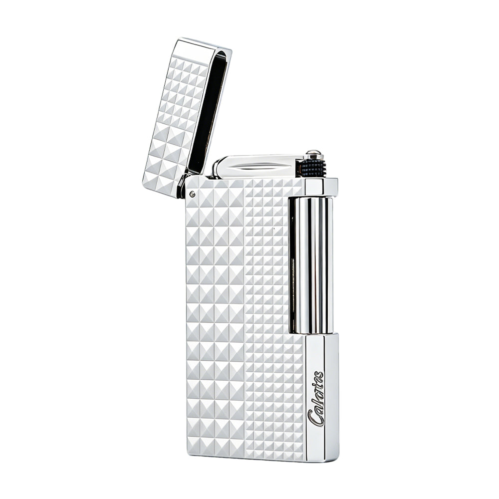 Calories Clous de Paris Texture Slim Butane Lighter #302