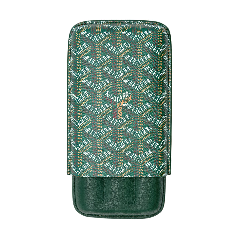 Goyard Luxury Cigar Case with Slot Holder