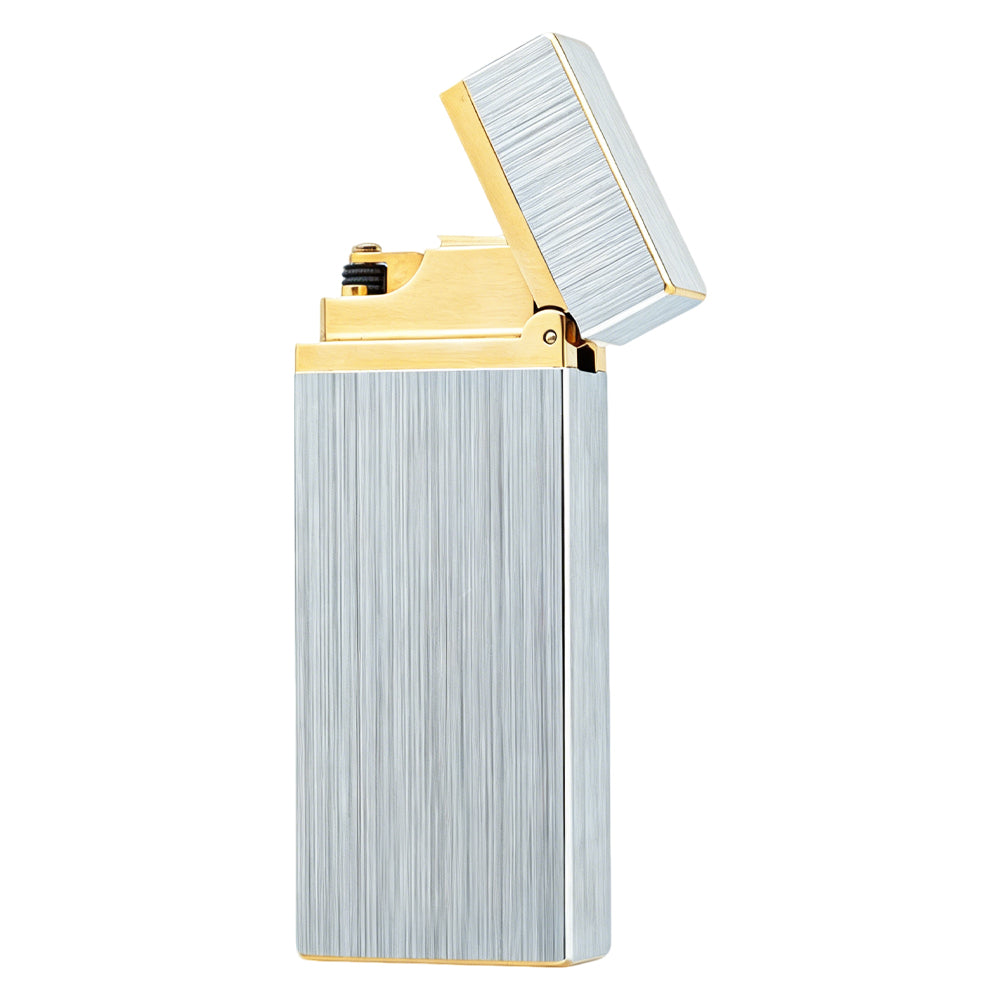 Dunhill Gold Brushed Rollagas Soft Flame Lighter