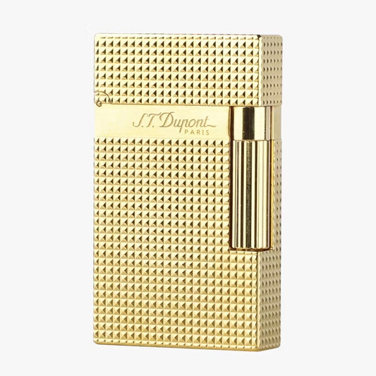 Dupont L2 Wide Edge Lattice Soft Flame Lighter #111