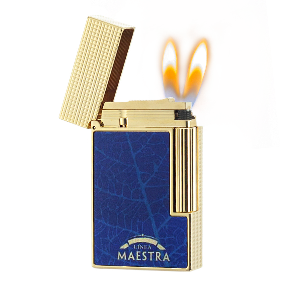 Double Flame S.T. Dupont Line 2 Partagas Linea Maestra #180