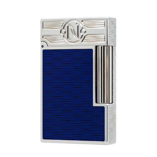 S.T. Dupont Ligne2 Blue Gulf Stream Lacquered Lighter