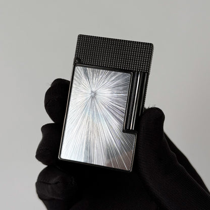S.T.  Dupont Line 2  Starry Sky Black Refilling Lighter#223