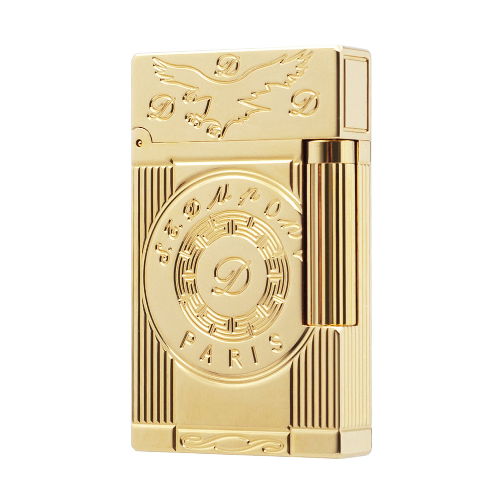 S.T Dupont Ligne 2 Classical Brass Lighter #093