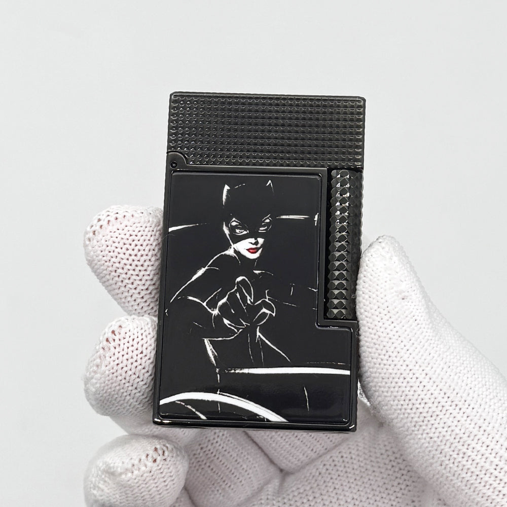 S.T. Dupont Catwoman Ligne 2 Black Lacquer Lighter#249