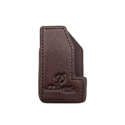 S.T. Dupont Black PU Leather Lighter Case with Belt Loop #727