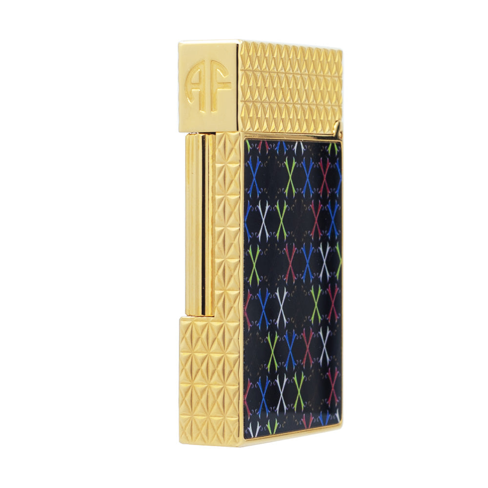 S.T. Dupont Le Grand Fuente Opus X Multicolor Lacquer Lighter