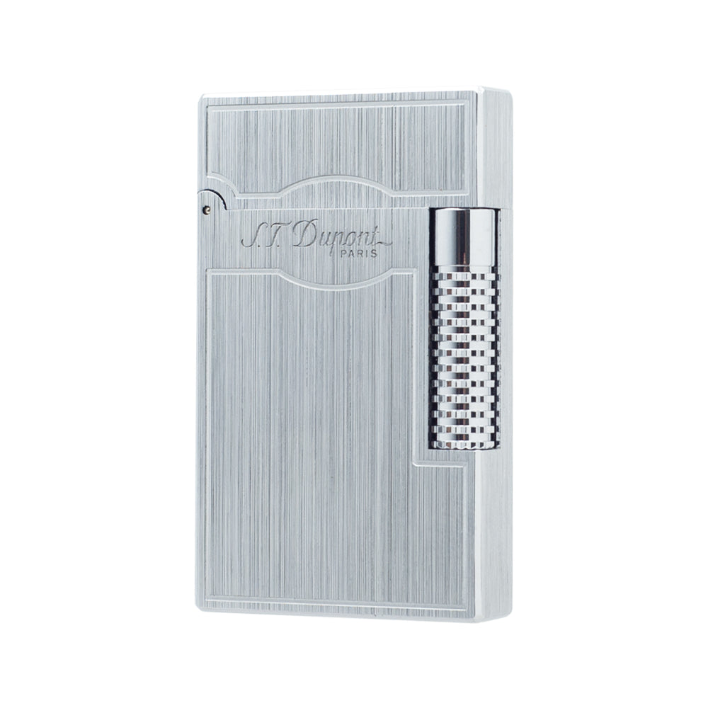 St.Dupont Cigarette Lighter Classic Brushed Metal New Dial Wheel #067
