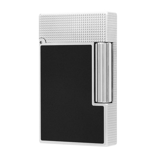 S.T. Dupont Ligne 2 Frosted lighter with Lattice Engraving Craftsmanship#115