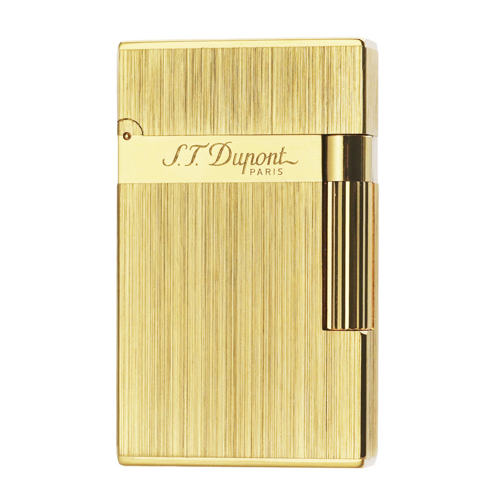 NEW Wide Brass Brushed S.T.Dupont Metal Lighter #113