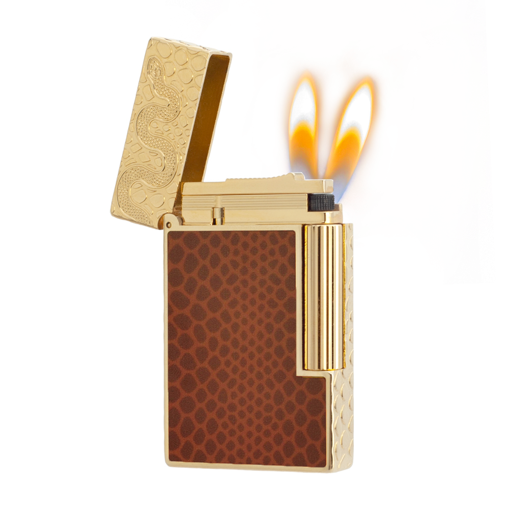 S.T. Dupont Ligne 2 Red Lacquered Lighter #187