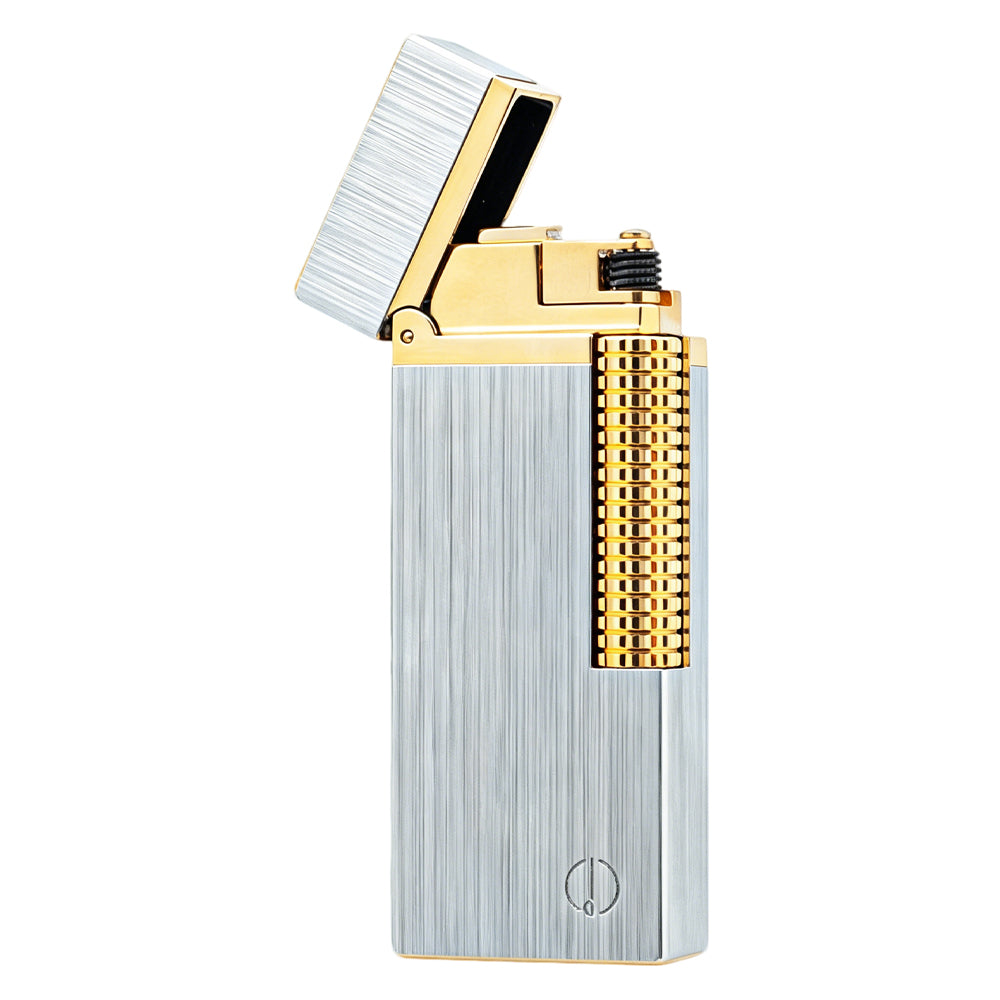 Dunhill Gold Brushed Rollagas Soft Flame Lighter