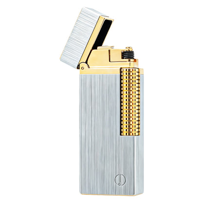 Dunhill Gold Brushed Rollagas Soft Flame Lighter