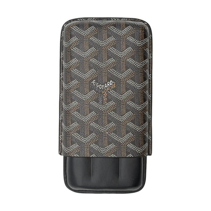Goyard Luxury Cigar Case with Slot Holder