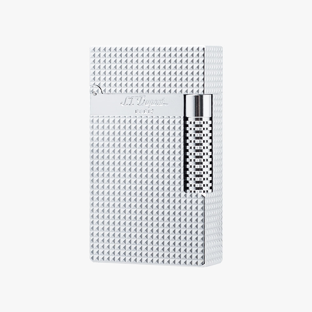 Dupont Diamond Head Switchable Dual Flame Lighter #600