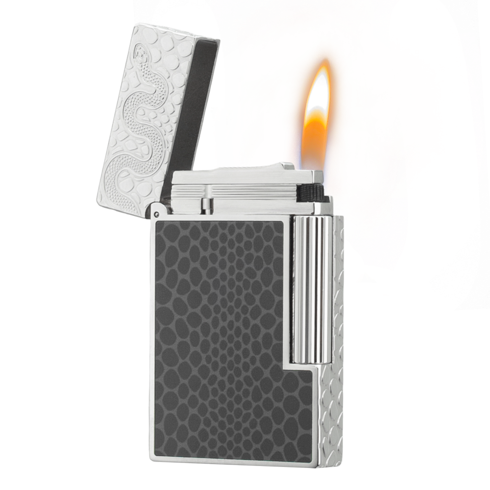 S.T. Dupont Ligne 2 Red Lacquered Lighter #187