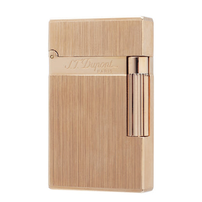NEW Wide Brass Brushed S.T.Dupont Metal Lighter #113