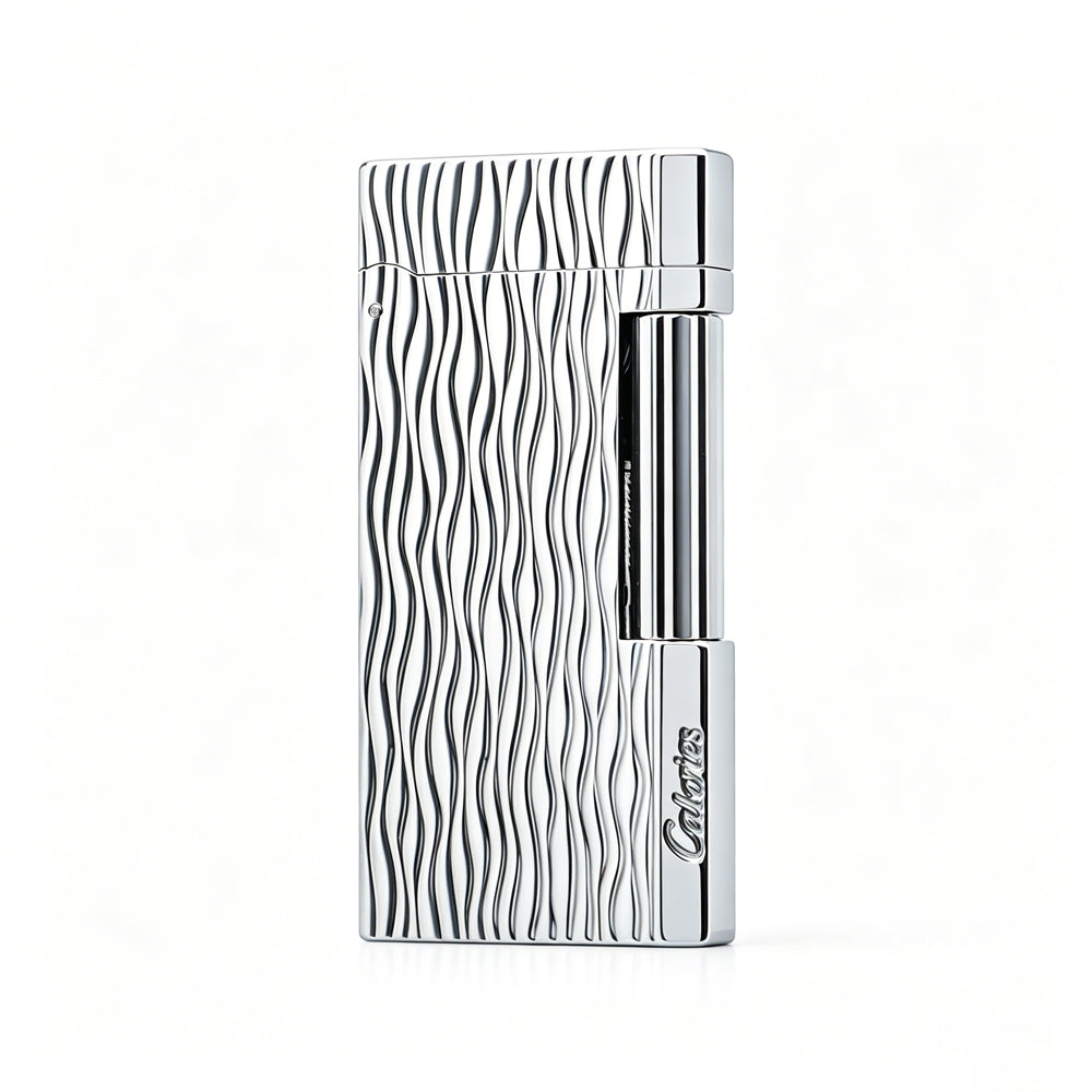 Calories Wave Texture Slim Butane Lighter #301